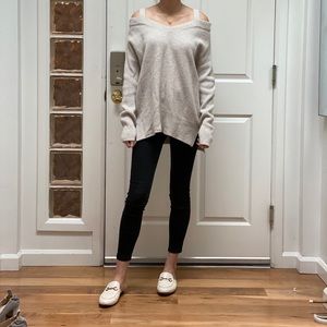 All Saints cold shoulder sweater